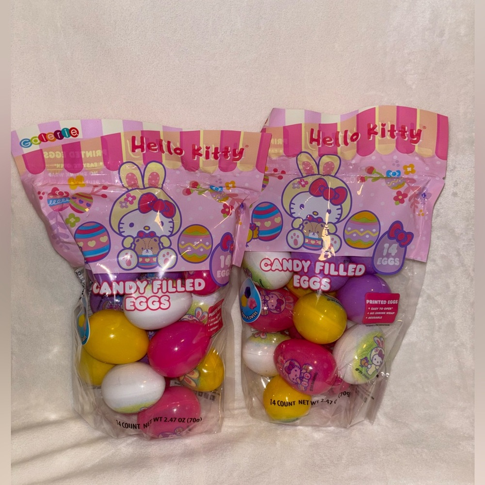 Hello Kitty Easter eggs with candy